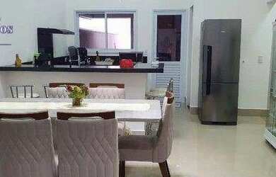 Imagem: A casa em condomínio possui 3 Dormitórios, 4 Banheiros, 160m²