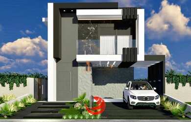 Imagem: A casa em condomínio possui 3 Dormitórios, 5 Banheiros, 4