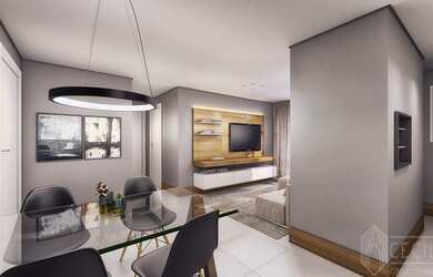 Imagem: O apartamento possui 2 Dormitórios, 2 Banheiros, 1 Vaga na