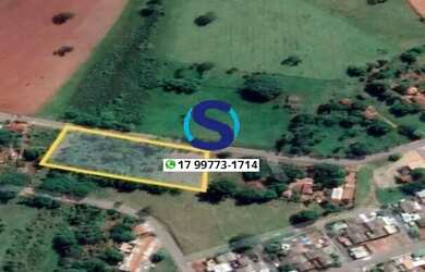 Imagem: O terreno possui 7.000m² de Área e está localizado em Indiaporã