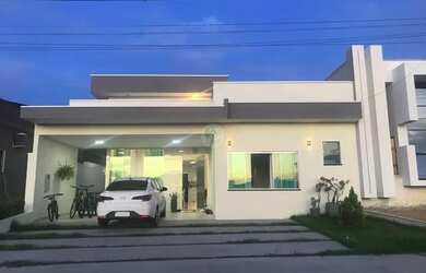 Imagem: A casa em condomínio possui 3 Dormitórios, 3 Banheiros, 5