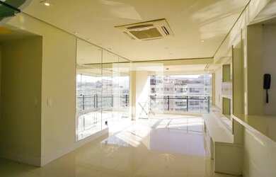 Imagem: O apartamento na cobertura possui 3 Dormitórios, 4 Banheiros