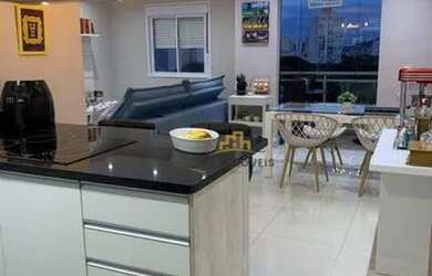 Imagem 1: Apartamento no Anália Franco, 1 dorms, 2 banheiros, sacada gourmet, na frente do Ceret