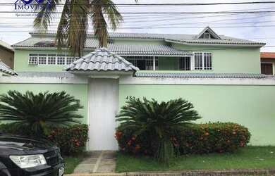 Imagem: A casa em condomínio possui 4 Dormitórios, 4 Banheiros, 4