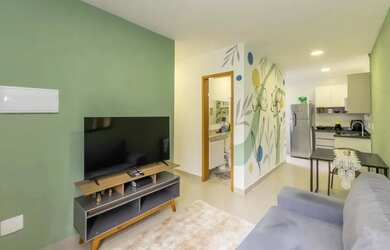 Imagem: O apartamento possui 2 Dormitórios, 1 Banheiro e 40m² de Área