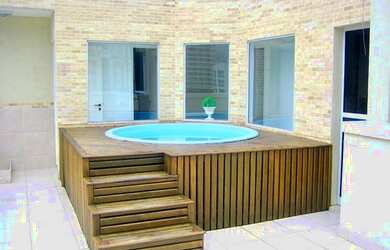 Imagem: O apartamento na cobertura possui 4 Dormitórios, 4 Banheiros