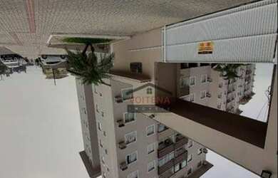 Imagem: O apartamento possui 3 Dormitórios, 1 Banheiro, 1 Vaga na garagem