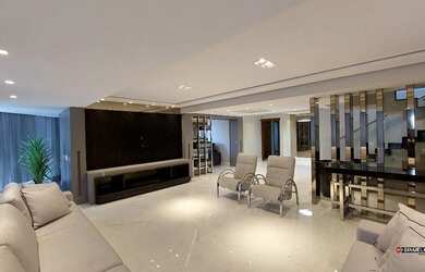 Imagem: O apartamento na cobertura possui 4 Dormitórios, 1 Banheiro