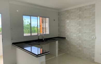 Imagem: O apartamento possui 1 Dormitório, 1 Banheiro, 1 Vaga na garagem