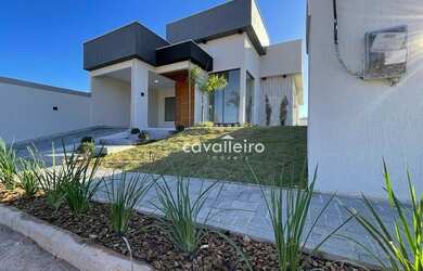 Imagem: A casa em condomínio possui 3 Dormitórios, 2 Banheiros, 2