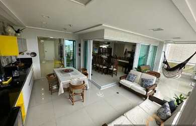 Imagem: O apartamento possui 3 Dormitórios, 5 Banheiros, 4 Vagas na