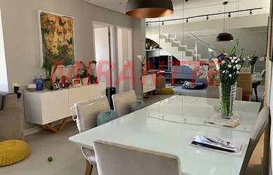 Imagem: O apartamento na cobertura possui 3 Dormitórios, 4 Banheiros