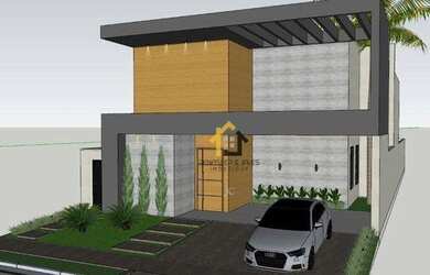 Imagem: A casa em condomínio possui 3 Dormitórios, 4 Banheiros, 4