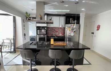 Imagem: O apartamento na cobertura possui 2 Dormitórios, 3 Banheiros