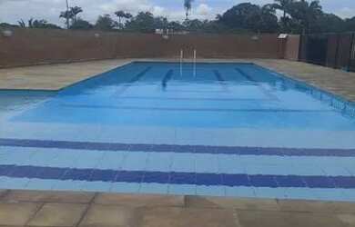 Imagem: O apartamento possui 1 Dormitório, 1 Banheiro, 1 Vaga na garagem