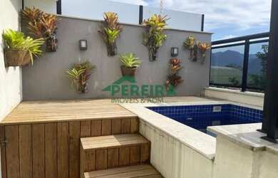 Imagem: O apartamento na cobertura possui 3 Dormitórios, 3 Banheiros