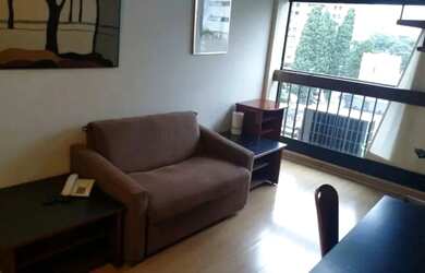 Imagem: O studio possui 1 Dormitório, 1 Banheiro, 1 Vaga na garagem