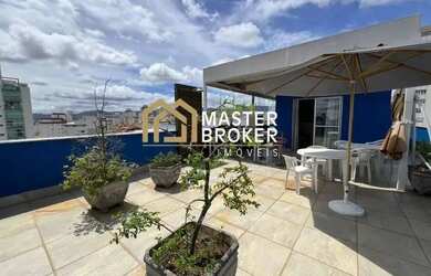 Imagem: O apartamento na cobertura possui 3 Dormitórios, 3 Banheiros