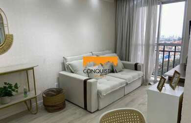 Imagem: O apartamento possui 3 Dormitórios, 1 Banheiro, 1 Vaga na garagem