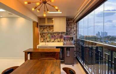 Imagem: O apartamento possui 3 Dormitórios, 4 Banheiros, 2 Vagas na