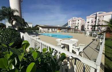 Imagem: O apartamento possui 2 Dormitórios, 2 Banheiros, 1 Vaga na