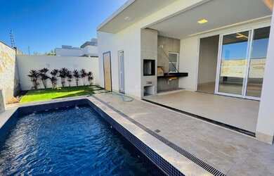 Imagem: A casa em condomínio possui 3 Dormitórios, 5 Banheiros, 4