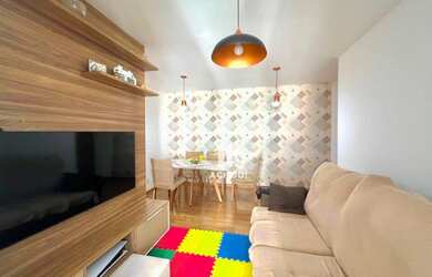 Imagem: O apartamento possui 3 Dormitórios, 2 Banheiros, 1 Vaga na