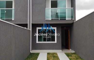 Imagem: A casa possui 2 Dormitórios, 1 Banheiro, 2 Vagas na garagem