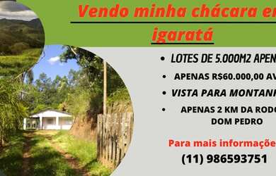 Imagem: O terreno possui 5000m² de Área e está localizado em Vila