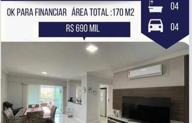 Imagem: O apartamento possui 3 Dormitórios, 4 Banheiros, 4 Vagas na