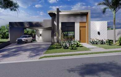 Imagem: A casa em condomínio possui 3 Dormitórios, 5 Banheiros, 4