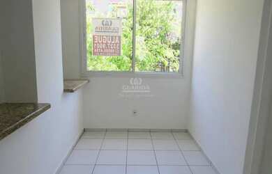 Imagem: O apartamento possui 1 Dormitório, 1 Banheiro, 1 Vaga na garagem