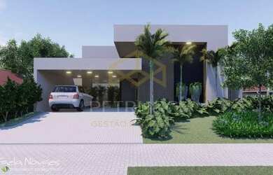 Imagem: A casa em condomínio possui 3 Dormitórios, 5 Banheiros, 4