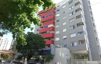 Imagem: O apartamento possui 1 Dormitório, 1 Banheiro, 1 Vaga na garagem