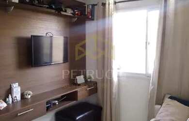 Imagem: O apartamento possui 2 Dormitórios, 1 Banheiro, 1 Vaga na garagem