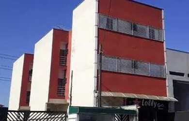 Imagem: O apartamento possui 1 Dormitório, 1 Banheiro, 1 Vaga na garagem