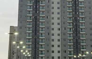 Imagem: O apartamento possui 2 Dormitórios, 1 Banheiro, 1 Vaga na garagem