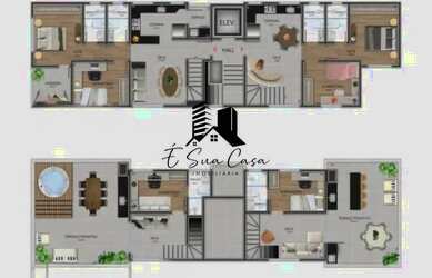 Imagem 16: Cobertura Privativa a venda 03 Quartos Bairro Itapoa Belo Horizonte MG