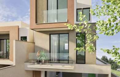 Imagem: A casa possui 3 Dormitórios, 3 Banheiros, 2 Vagas na garagem