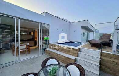 Imagem: O apartamento na cobertura possui 3 Dormitórios, 3 Banheiros