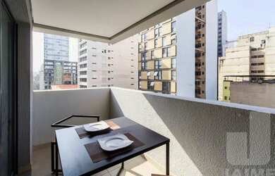 Imagem: O apartamento possui 1 Dormitório, 1 Banheiro, 32m² de Área