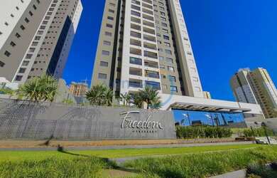 Imagem: O apartamento possui 1 Dormitório, 2 Banheiros, 1 Vaga na garagem