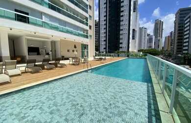 Imagem: O apartamento possui 3 Dormitórios, 5 Banheiros, 2 Vagas na