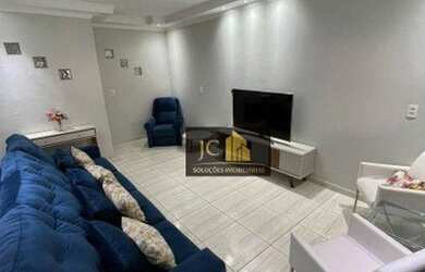 Imagem: A casa em condomínio possui 4 Dormitórios, 4 Banheiros, 146m²