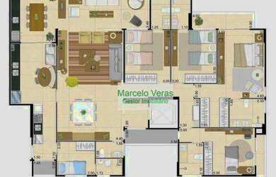Imagem 15: Repasse Living Garden. Varanda, 188m² de Área, 4 Vagas na garageme4...