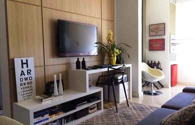 Imagem: O apartamento possui 2 Dormitórios, 2 Banheiros, 2 Vagas na