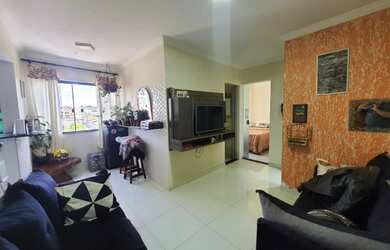 Imagem: O apartamento possui 2 Dormitórios, 1 Banheiro, 1 Vaga na garagem