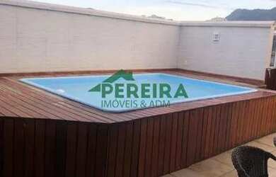 Imagem: O apartamento na cobertura possui 3 Dormitórios, 3 Banheiros