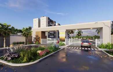 Imagem: O apartamento possui 2 Dormitórios, 2 Banheiros, 55m² de Área