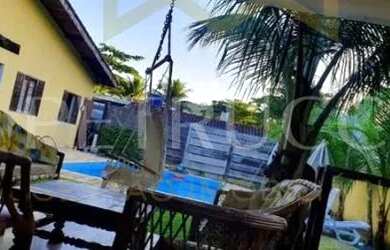 Imagem: A casa em condomínio possui 4 Dormitórios, 5 Banheiros, 3